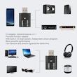 فرستنده و گیرنده صدا بلوتوث مدل Simlug