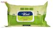 دستمال مرطوب یونی لد مدل Antibacterial Hand Cleansing With Olive Oil بسته 72 عددی