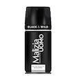اسپری خوشبو کننده بدن مردانه مالیزیا مدل Black & Wild حجم 150 میلی لیتر
