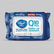 دستمال پاک کننده آرایشی دافی مدل Q10 PLUS ضد پیری بسته 50 عددی