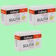 صابون ضد باکتری گلمر مدل Sulfix وزن 120 گرم مجموعه 3 عددی