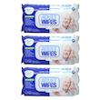 دستمال مرطوب دافی مدل Adult Wipes مجموعه 3 عددی