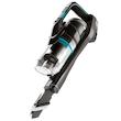 جارو شارژی عصایی بیسل مدل OMNIPET TURBO 3175B با توان موتور 400 وات، ظرفیت باتری 2400mAh، زمان کارکرد 50 دقیقه، برس توربوی موتوری، گردگیری LED، قابلیت تبدیل به جارو دستی، پایه دیواری و ترمز قفل‌کننده چرخ‌ها