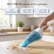 جارو شارژی دستی با مخزن 385 میلی‌لیتر بلک اند دکر مدل WDC115WA-B5، با قابلیت مکش خشک و تر، باتری 1500 میلی‌آمپرساعت و مناسب نظافت مبلمان و داخل خودرو