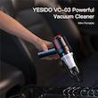 جارو شارژی دستی یسیدو مدل Duster Vacuum VC03