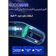 جارو شارژی دستی مدل 2IN1 LT-113CG-3 با موتور 120 وات، باتری 4000 میلی‌آمپر و فیلتر HEPA، مخزن قابل شست‌وشو و وزن سبک 0.8 کیلوگرم برای نظافت سریع و دقیق محیط‌های بسته و خودرو