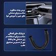 جارو شارژی دستی مدل 2IN1 LT-113CG-3 با موتور 120 وات، باتری 4000 میلی‌آمپر و فیلتر HEPA، مخزن قابل شست‌وشو و وزن سبک 0.8 کیلوگرم برای نظافت سریع و دقیق محیط‌های بسته و خودرو