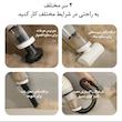 جارو شارژی دستی مدل 2IN1 LT-113CG-3 با موتور 120 وات، باتری 4000 میلی‌آمپر و فیلتر HEPA، مخزن قابل شست‌وشو و وزن سبک 0.8 کیلوگرم برای نظافت سریع و دقیق محیط‌های بسته و خودرو