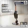 جارو شارژی عصایی بیسل مدل CrossWave X7 Cordless Pro 2955Z با باتری لیتیوم یونی 2600 میلی‌آمپرساعت، دو مخزن جداگانه آب و زباله، فیلتر HEPA، قابلیت شست‌وشوی خودکار برس و حالت توربو مخصوص حیوانات خانگی