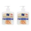 کرم مرطوب‌کننده دست و صورت جی مدل Wheat-Germ مناسب برای انواع پوست حجم 450 میلی لیتر مجموعه 2 عددی