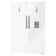 یخچال و فریزر دوقلو 40 فوت هایسنس مدل RS370W/FS270W، دارای نمایشگر و بدون برفک، با ارتفاع 186، پهنای 120 و عمق 67 سانتی‌متر، میزان مصرف انرژی A+، دارای 5 طبقه در یخچال و 5 کشو در فریزر، دارای سیستم نوفراست