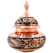 قندان مسی مدل الماس تراش طرح خاص کد Internal20p15