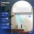 کولر گازی اسپلیت دیواری 12000 اینورتر هایسنس مدل HIH-12TG