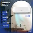 کولر گازی اسپلیت دیواری 9000 اینورتر هایسنس مدل HIH-09TG 9000