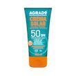 کرم ضد آفتاب بدون رنگ آگرادو SPF 50 مدل +A ‌مناسب انواع پوست‌ حجم 100 میلی‌لیتر