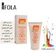 کرم ضد آفتاب بی‌رنگ صورت، بدن اِف فُلا SPF 50 مدل‏ broad spectrum محافظ UVA ،UVB مناسب برای انواع پوست حجم 50 میلی‌لیتر