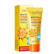 کرم ضد آفتاب بدون رنگ صورت و بدن سادور spf60 مدل ویتامین سی محافظ UVA،UVB مناسب برای انواع پوست وزن 50 گرم