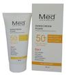 کرم ضد آفتاب و ضد چروک و لک بدون رنگ مدانسر SPF50 مدل 5 در1 محافظ UVA ،UVB و PA+++ مناسب برای انواع پوست حجم 50 میلی لیتر
