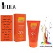 کرم ضد آفتاب رنگی صورت، بدن اِف فُلا SPF 50 مدل‏ پلاس broad spectrum محافظ UVA ،UVB مناسب برای انواع پوست حجم 50 میلی‌لیتر
