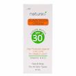 کرم ضد آفتاب بی‌رنگ دست و صورت ناتوراسی SPF 30 مدل High protection محافظ UVA ،UVB و IR ، مناسب برای انواع پوست حجم 40 میلی‌لیتر