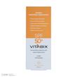کرم ضد آفتاب بدون رنگ ویتابیکس SPF 50 مدل +Vitamin ‌مناسب پوست‌ خشک حجم 50 میلی‌لیتر محافظت‌کننده اشعه UVA و UVB، بدون تست حیوانی، با ماندگاری 2 ساعته