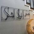 دیوارکوب مدل صبر شکر توکل مجموعه 3 عددی