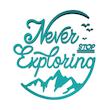 دیوارکوب آرتافرین مدل Never stop exploring