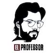 دیوارکوب آرتافرین مدل Professor Money Heist کد 001