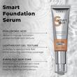 کرم پودر مایع لامل مدل Smart Skin شماره 408 حجم 35 میلی‌لیتر