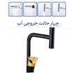 ست شیرآلات فراست پویا مدل آبشاری النگویی چهارحالته مجموعه 6 عددی