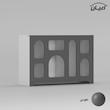 کتابخانه سه طبقه اعیان مدل FH806