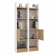 کتابخانه 4 طبقه مدل ایستاده دو درب