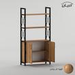 کتابخانه 3 طبقه اعیان مدل FH1056