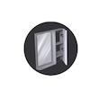 ست کابینت و روشویی بی اس سی مدل آرتن کد 03 به همراه آینه باکس