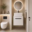 ست کابینت و روشویی دیواری مدل فیتونیا 40
