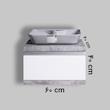 ست کابینت و روشویی مدل H25 به همراه آینه و باکس