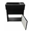 ست کابینت و روشویی مدل اطلس مشکی C45