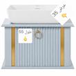 ست کابینت و روشویی مدل کلاسیک 35 به همراه اینه و باکس