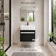 ست کابینت روشویی آزالیا مدل یارا Yara 11 به همراه آینه