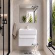 ست کابینت روشویی آزالیا مدل یارا Yara 11 به همراه آینه