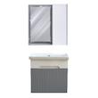 ست کابینت و روشویی بی اس سی مدل آرالیا به همراه آینه باکس کد 03