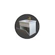 ست کابینت و روشویی بی اس سی مدل آرالیا به همراه آینه باکس کد 03