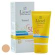 کرم ضد آفتاب رنگی لایسل SPF50 مدل 445 T2 Sunsel مناسب پوست های مختلط حجم 40 میلی لیتر