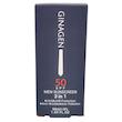 کرم ضد آفتاب بدون رنگ ژیناژن SPF 50 مدل 3in1 ‌محافظ UVA ،UVB ضد حساسیت، ضد چروک و ضد پیری، مناسب انواع پوست‌ حجم 50 میلی‌لیتر مجموعه دو عددی