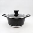سرویس قابلمه و تابه گرانیتی 17 پارچه نیولایف مدل AFRA-6317