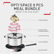 سرویس پخت و پز 9 پارچه تفال مدل Meal Prep