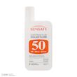 فلوئید ضد آفتاب بی‌رنگ صورت و بدن سان سیف SPF 50 مدل Solar ‌محافظ در برابر اشعه UVA و UVB مناسب برای پوست حساس و چرب حجم 50 میلی‌لیتر
