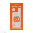 فلوئید ضد آفتاب بی‌رنگ صورت و بدن سان سیف SPF 50 مدل Solar ‌محافظ در برابر اشعه UVA و UVB مناسب برای پوست حساس و چرب حجم 50 میلی‌لیتر