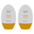 کرم ضد آفتاب بدون رنگ ایمجز SPF 50 مدل Protective مناسب انواع پوست حجم 45 میلی‌لیتر مجموعه 2 عددی