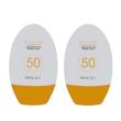 کرم ضد آفتاب بدون رنگ ایمجز SPF 50 مدل Protective مناسب انواع پوست حجم 45 میلی‌لیتر مجموعه 2 عددی